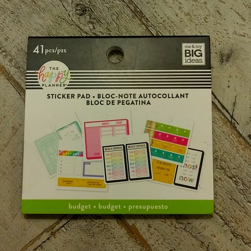 Budget tiny sticker pad